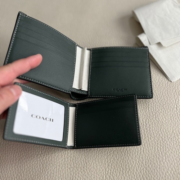 NWT - COACH Men’s 3 in 1 Wallet - Leather - Picture 4 of 8